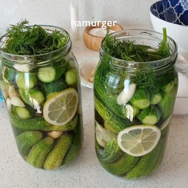 Hanaa Cook On Instagram لعشاق مخلل الخيار Hamurger Hamurger Hamurger المقادير 1 كيلو خيار صغير 2 كوب صغي Christmas Sweets Cucumber Pickles