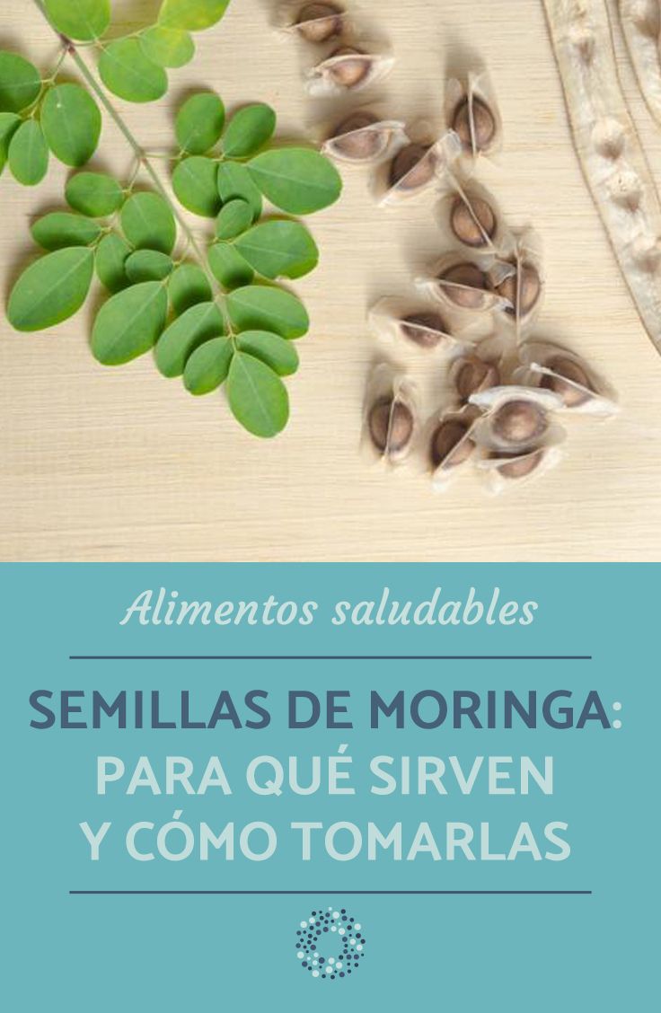 Moringa para adelgazar en semilla