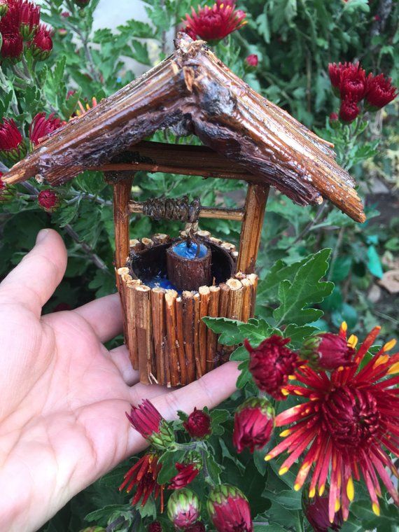 Woodcutters Fairy Cottage Accessories Miniature Dollhouse FAIRY GARDEN