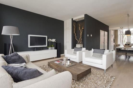Dark Grey Walls With White Furniture Luxurious Living Rooms Dark Grey Walls With White Furniture Luxurious Living Rooms Pinterest Room And Decor