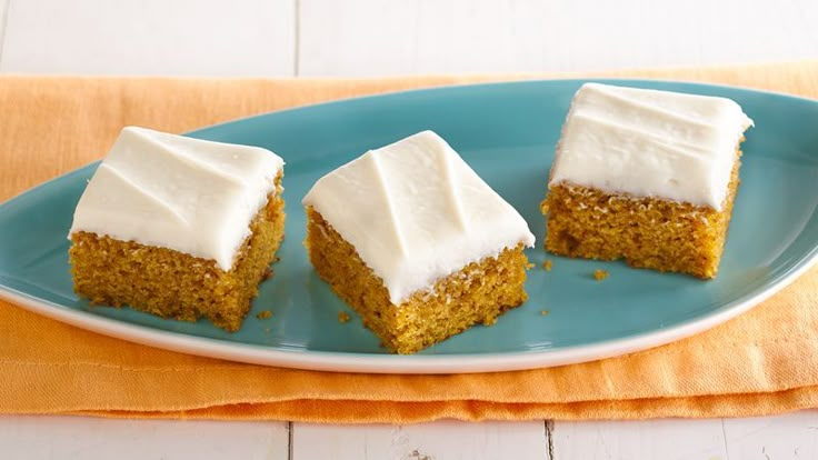 gluten free pumpkin bars with cream cheese frosting