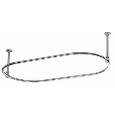 40 Best Clawfoot Tub Shower Images On Pinterest Bathroom Ideas Sunrise Racetrack Shower Curtain Rod | Wayfair - 40 Best Clawfoot Tub Shower Images On Pinterest Bathroom Ideas