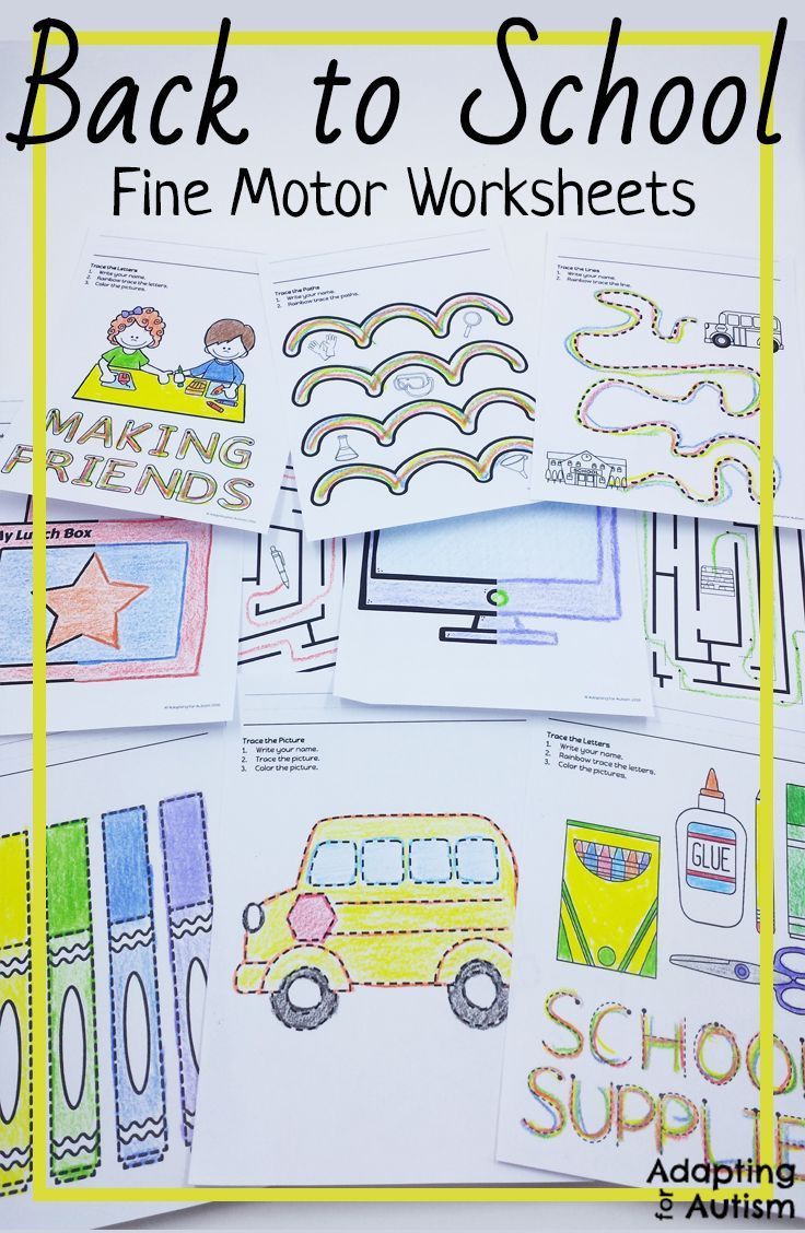 Back To School Worksheets For Autistic Students - 120 Best Special Education Morning Work Images On back to school worksheets for autistic students 120 best special education morning work images on
