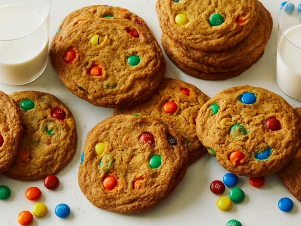 Cookie Recipes Food Network The Best M M Cookies Recipe Cookie Recipes Food Network Recipes Cookies Recipes Chocolate Chip