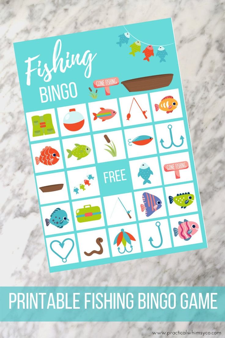 fishing party printable for 2nd birthday gone fishing