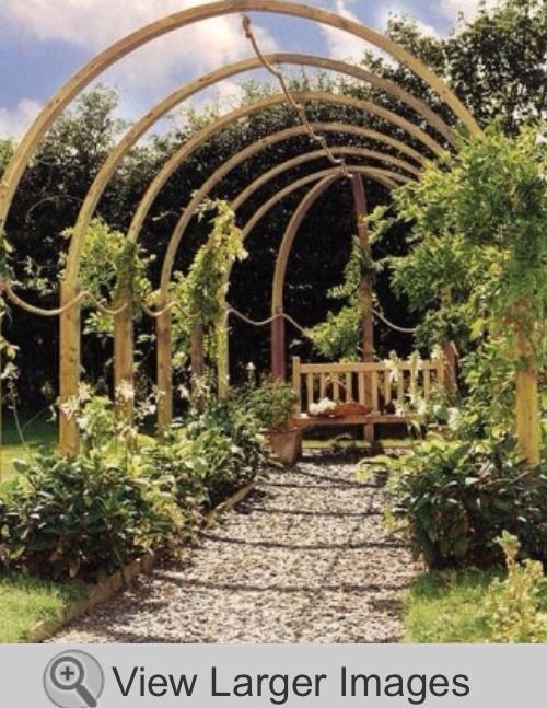 Rope Walk Pergola, Garden Walkway, Design Landscape Flower Arch Rope Walk Pergola, Garden Walkway, Design Landscape Flower Arch Timber RRP £ 795 | Natural Scenry | Pinterest | Garden, Garden structures and Pergola - Rope Walk Pergola, Garden Walkway, Design Landscape Flower Arch