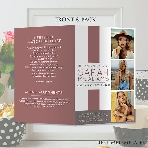 51 best Funeral Program Templates images on Pinterest Program - free obituary program template 51 best Funeral Program Templates images on Pinterest Program - free obituary program template