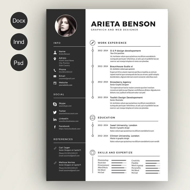 Clean Cv-Resume by estart on @creativemarket Created by Ads Bulk - graphic designer resume examples Clean Cv-Resume by estart on @creativemarket Created by Ads Bulk - graphic designer resume examples