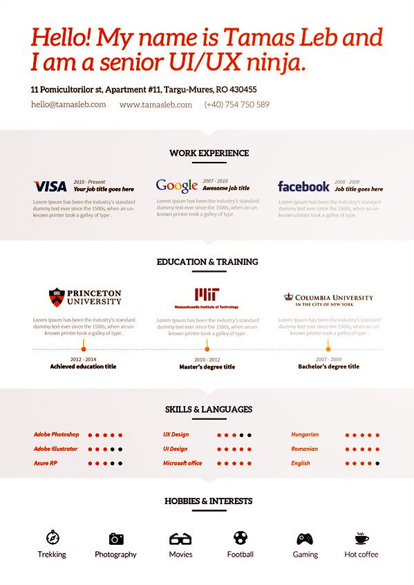 43 best Resumes images on Pinterest Resume design, Design resume - how ro make a resume 43 best Resumes images on Pinterest Resume design, Design resume - how ro make a resume