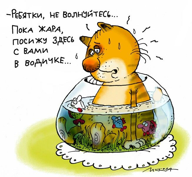 Прикольные картинки про жару на работе, новым годом