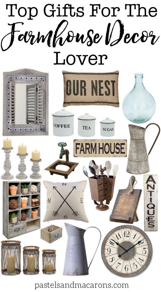 Farmhouse Gift Ideas for the Farmhouse Decor Lover