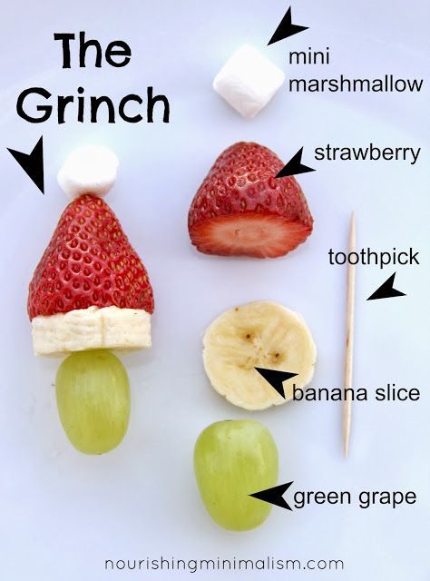 Grinch Kabobs