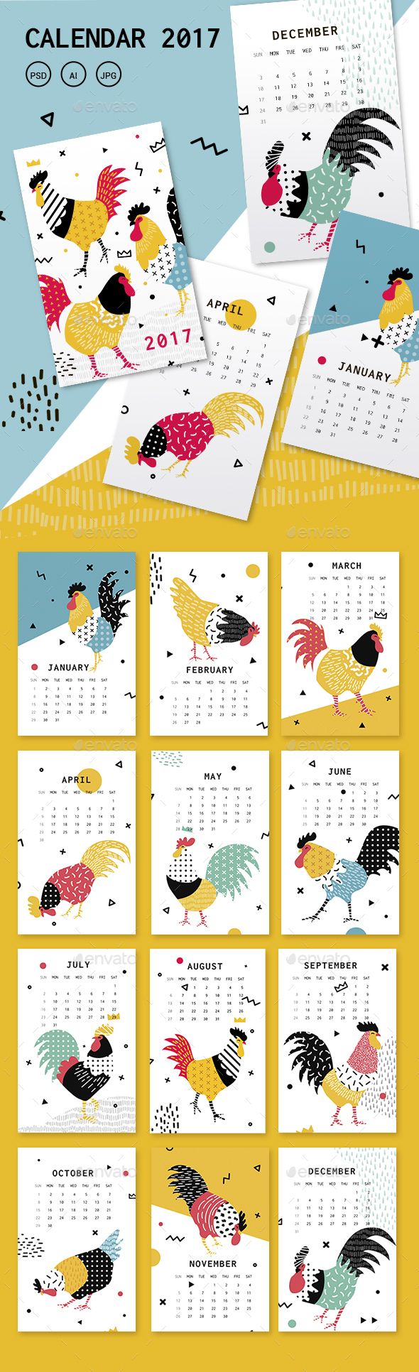 downloadable monthly calendar 2017