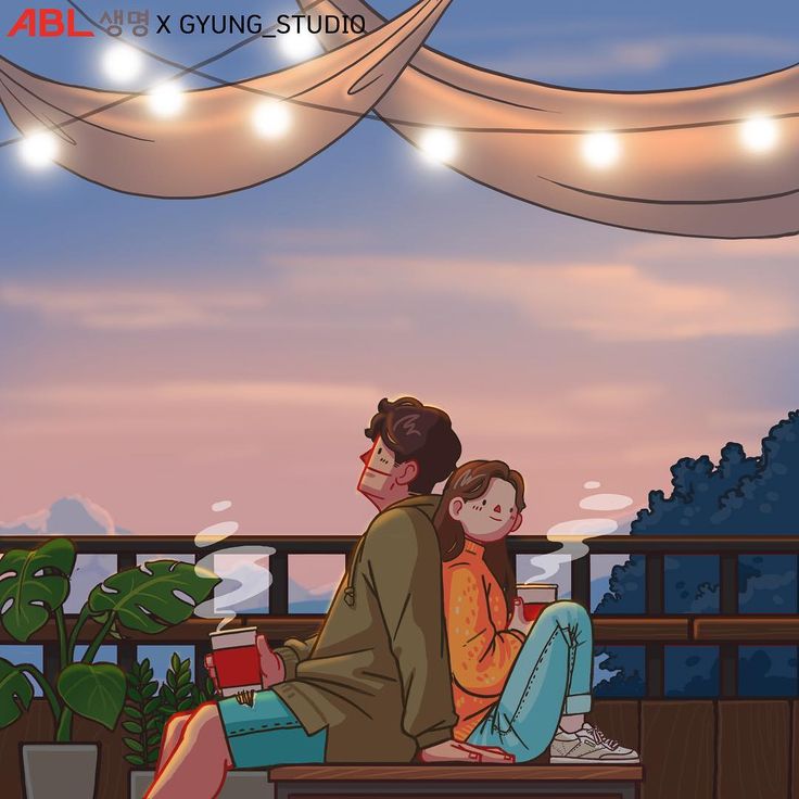 Anime love story comics