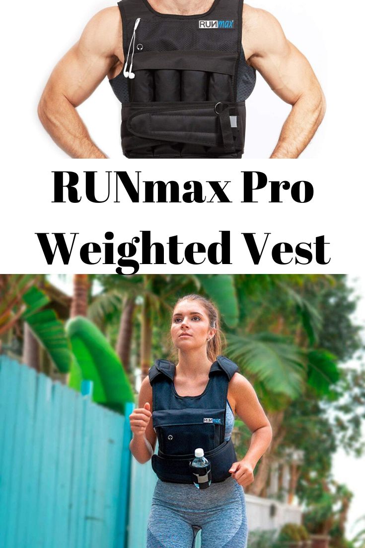 RUNmax Pro Weighted Vest 12lbs/ 20lbs/ 40lbs/ 50lbs/ 60lbs with Shoulder Pads Option RUNmax Pro Weighted Vest 12lbs/ 20lbs/ 40lbs/ 50lbs/ 60lbs with Shoulder Pads Option