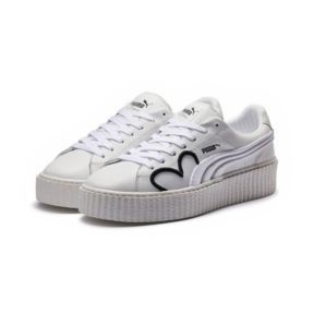 FENTY Clara Lionel Creeper voor dames, Puma White-Puma Black ... FENTY Clara Lionel Creeper voor dames, Puma White-Puma Black ...