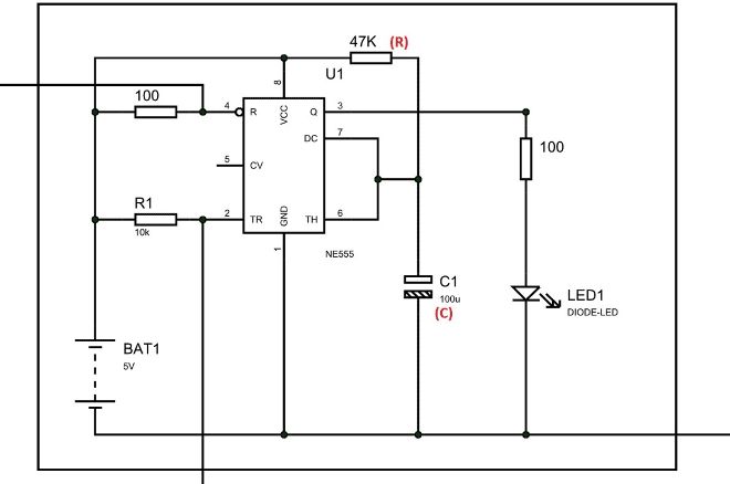 555 Timer Based Simple Electronic Code Lock Circuit