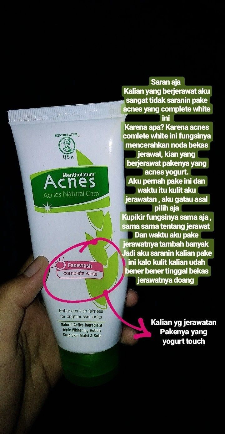 Pin oleh Angel di •skincare• Produk jerawat, Jerawat