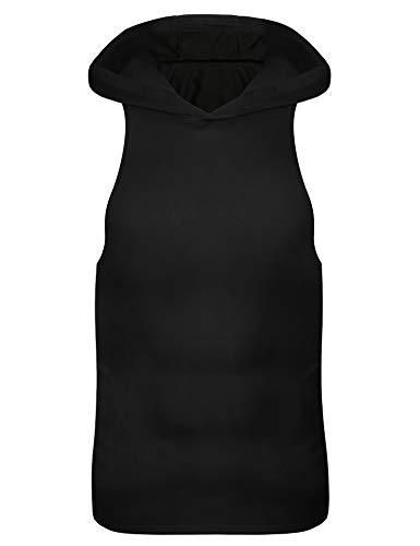 URRU Mens Hooded Tank Tops Workout Sleeveless Muscle Shirt with Kanga Pocket S-XXL URRU Mens Hooded Tank Tops Workout Sleeveless Muscle Shirt with Kanga Pocket S-XXL