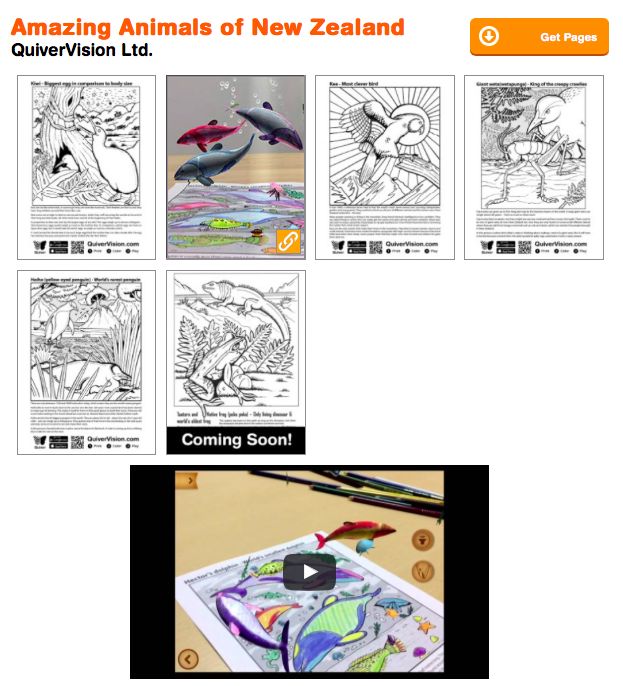 Download Quiver - 3D Coloring App | Color activities, Augmented reality, Coloring sheets