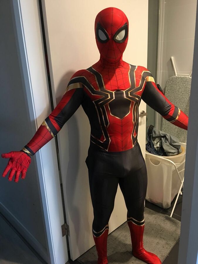 Avengers Infinity War SpiderMan Cosplay Costume Superhero Costume Spider man Cos