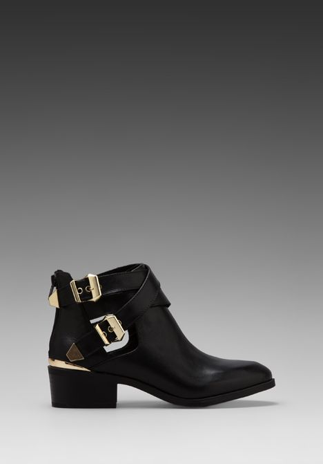 86 Best <> Booties <> Images On Pinterest Shoes, Black Booties Black ankle boot with gold detail. Classy looks for Fall Fashion. At Revolve Clothing - 86 Best <> Booties <> Images On Pinterest Shoes, Black Booties