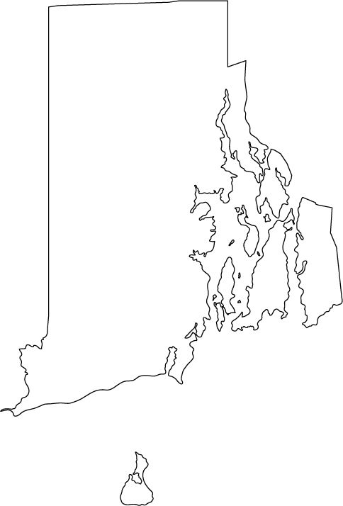 Rhode Island Maps & Facts | Flag coloring pages, Island tattoo