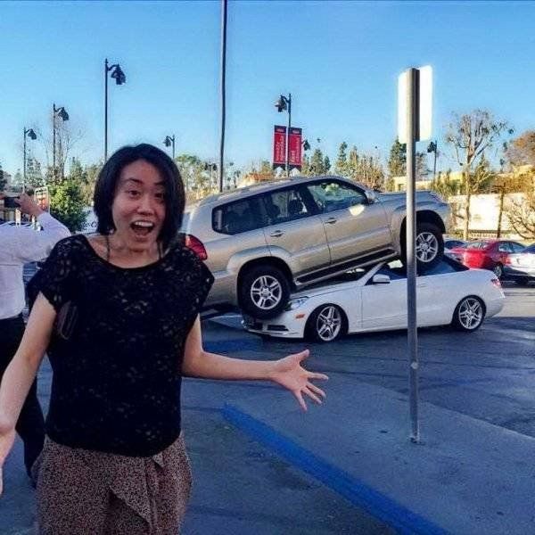 Os acidentes de carro mais bizarros que já vi | Imagens hilárias ...