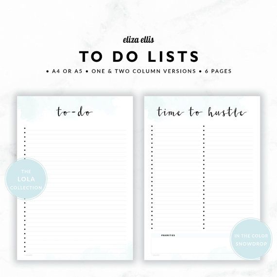 group to do lists