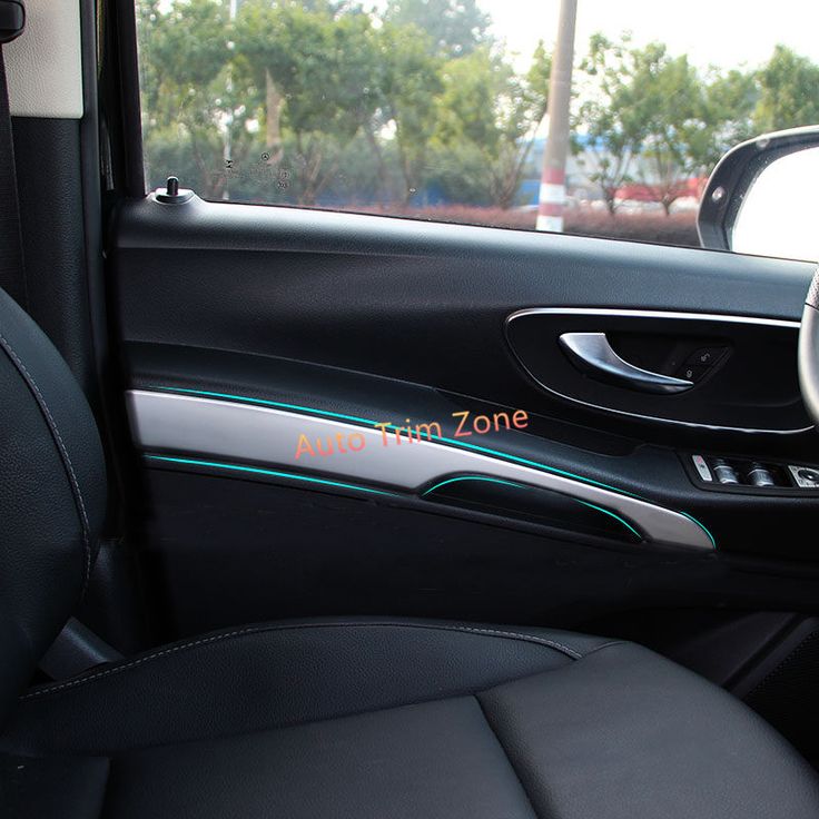 Silver Matt Front Door Handle Trim Abs 2pcs For Mercedes Vito W447 2018 Benz Interior Accessories Matte Cars - Mercedes Benz Vito Leather Seat Covers Silver Matt Front Door Handle Trim Abs 2pcs For Mercedes Vito W447 2018 Benz Interior Accessories Matte Cars - Mercedes Benz Vito Leather Seat Covers