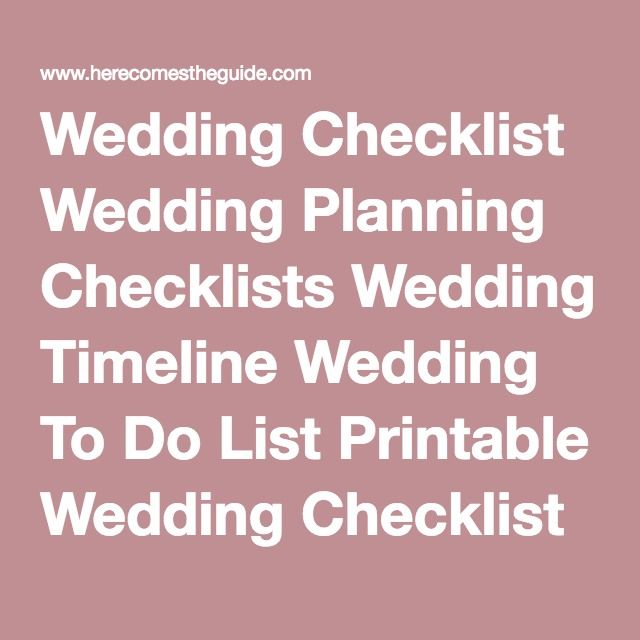 The 25+ best Printable wedding planning checklist ideas on - wedding checklist pdf The 25+ best Printable wedding planning checklist ideas on - wedding checklist pdf