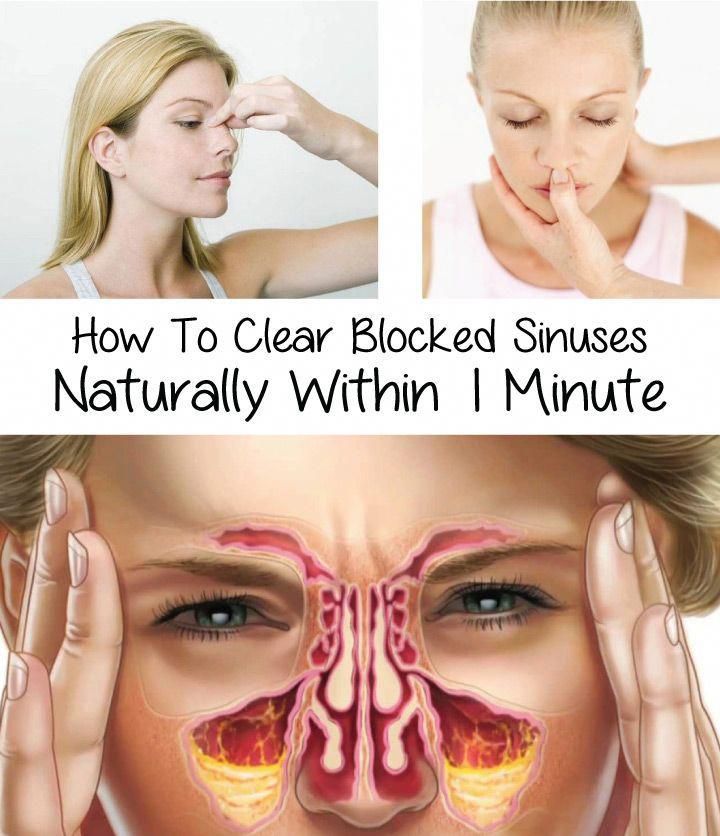 Sinus Infection Cause Sore Tongue NaturalWomenHealth Blocked sinuses