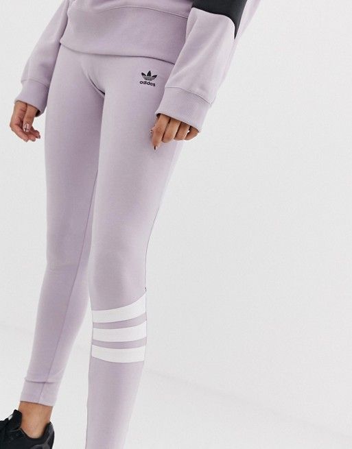 adidas originals - adicolor locked up - leggings à logo - lilas عطر كابوتين adidas originals - adicolor locked up - leggings à logo - lilas عطر كابوتين