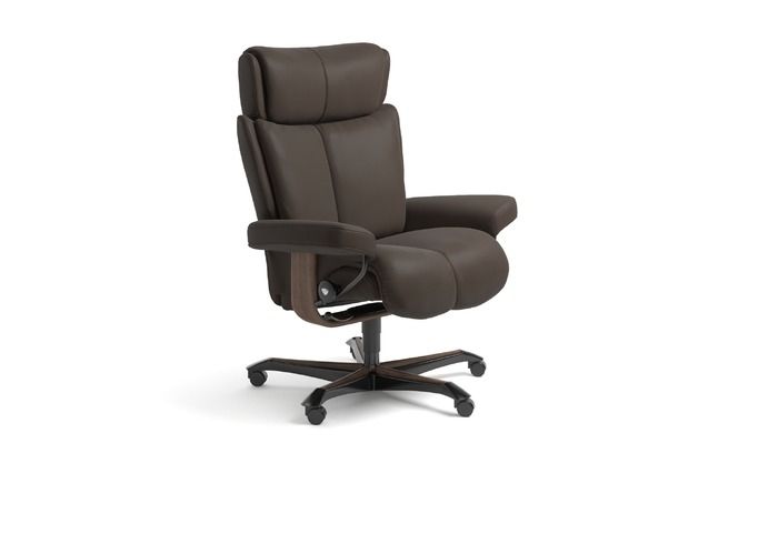 STRESSLESS Bürostuhl Reno Office Batick Brown Ledervon STRESSLESS Bürostuhl Reno Office Batick Brown Ledervon
