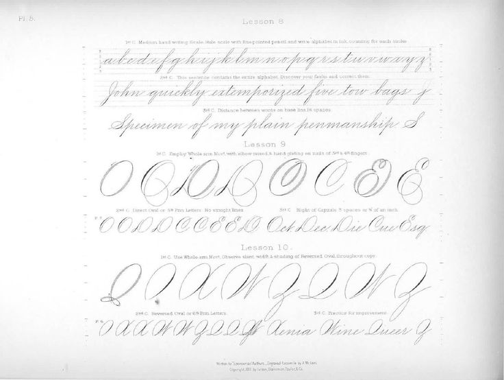 Spenserian Capital Letters Spenserian Capital Letters