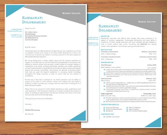 modern microsoft word resume and cover letter template sample job cover letters
