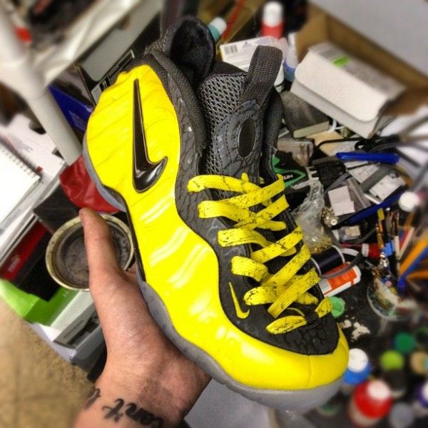 Nike Air Foamposite Pro Nerf Custom