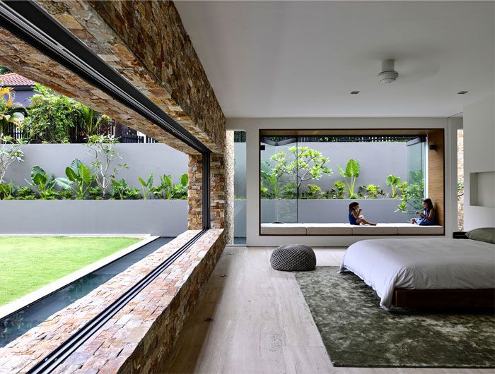 Maison tropicale moderne avec une approche minimaliste Master - maison avec toit en verre Maison tropicale moderne avec une approche minimaliste Master - maison avec toit en verre