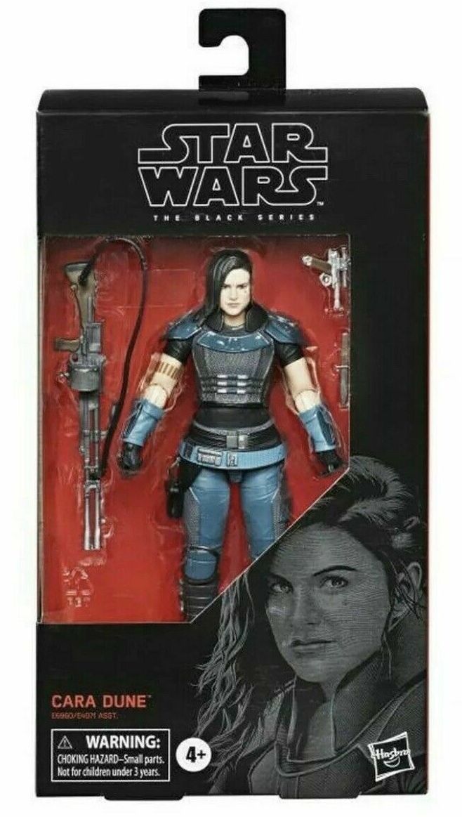 Hasbro Star Wars 6/" Figure Black Series Disney TV The Mandalorian Cara Dune Set