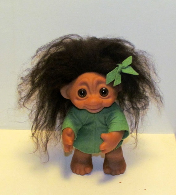 713 Best The Dolls Trolls Images On Pinterest Troll Gnomes 1977 Original Thomas Dam Troll Doll