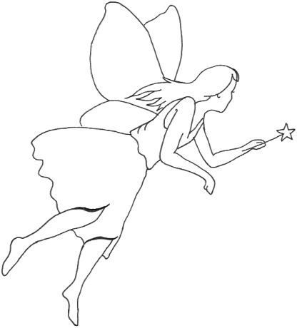 Image result for woodland fairy outline | Fairy drawings, Cute easy ...