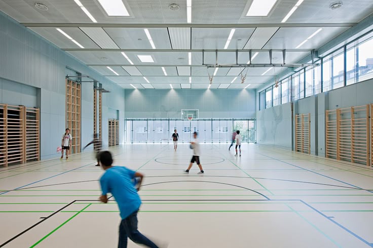 Outdoor teacher school gym