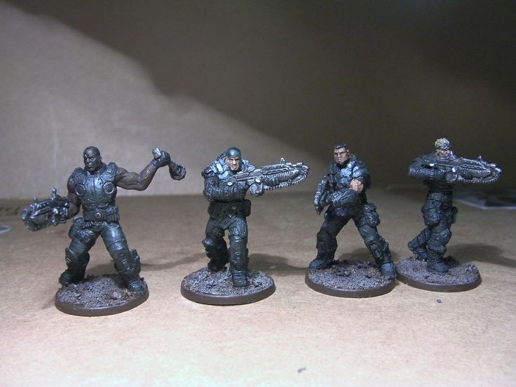 Gears Of War Miniatures From Fantasy Flights Board Game Gears Of War Miniatures From Fantasy Flights Board Game