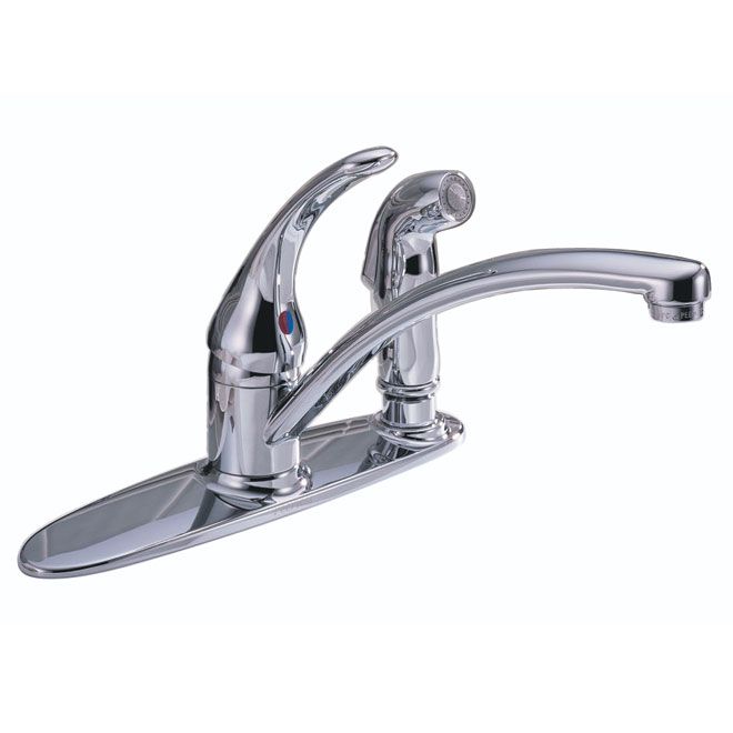 Peerless Robinet De Cuisine P88400lf Rona In 2021 Kitchen Faucet Faucet Chrome