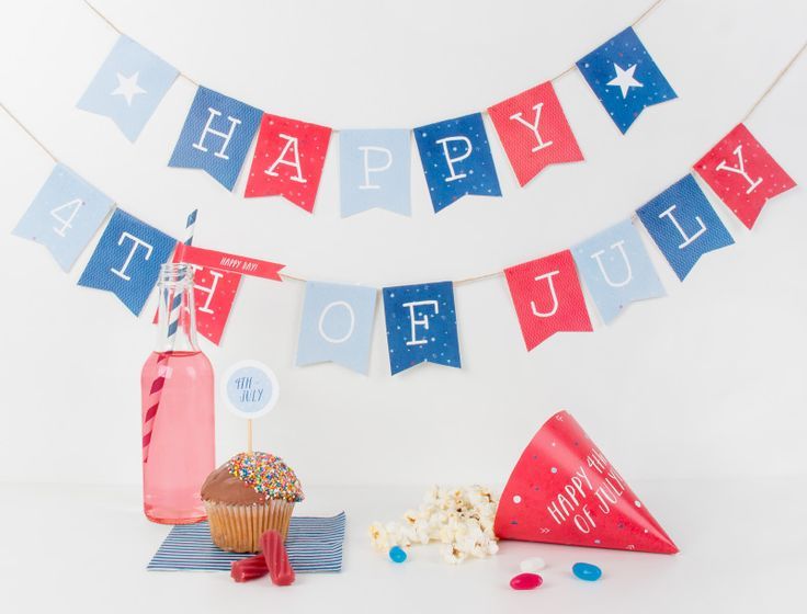 4th of july closed sign template
