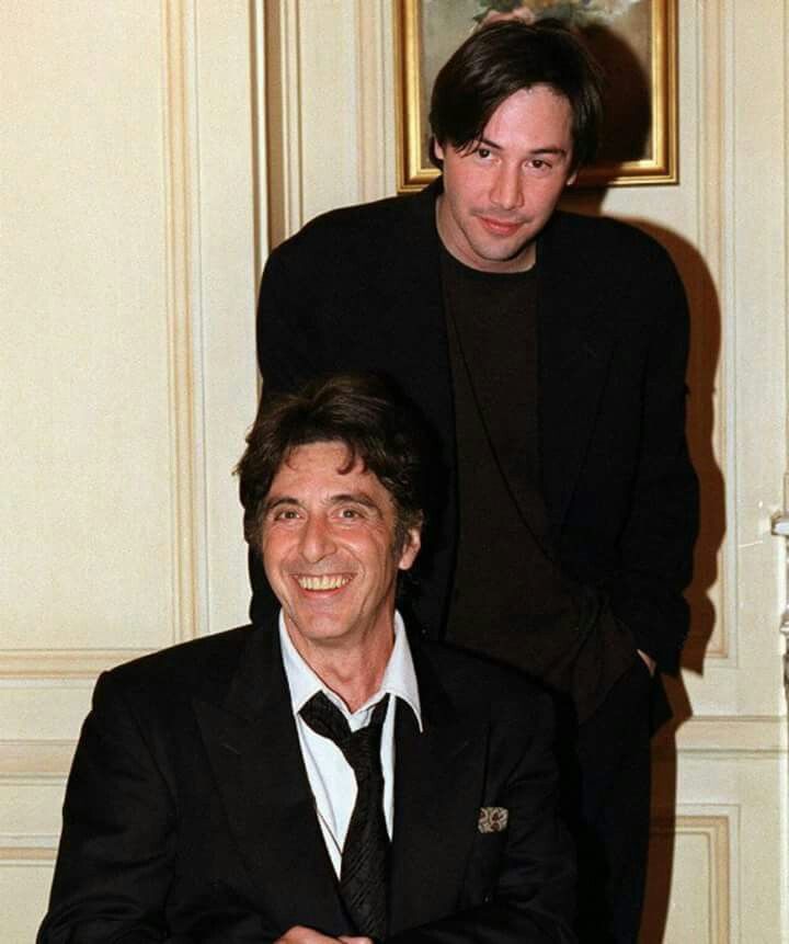 Keanu Reeves and Al Pacino | Киану ривз, Аль пачино, Супергерои