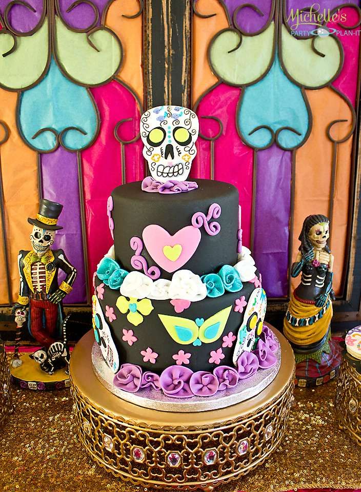 dia de los muertos halloween party ideas photo 1 of 38 catch my party