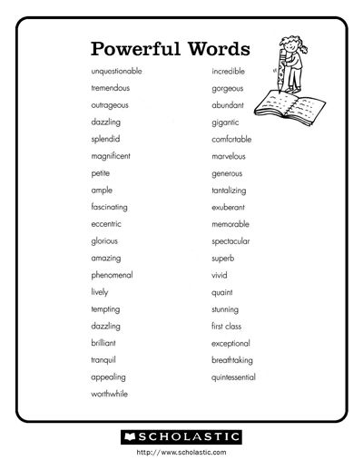Good words to write a definition essay on
