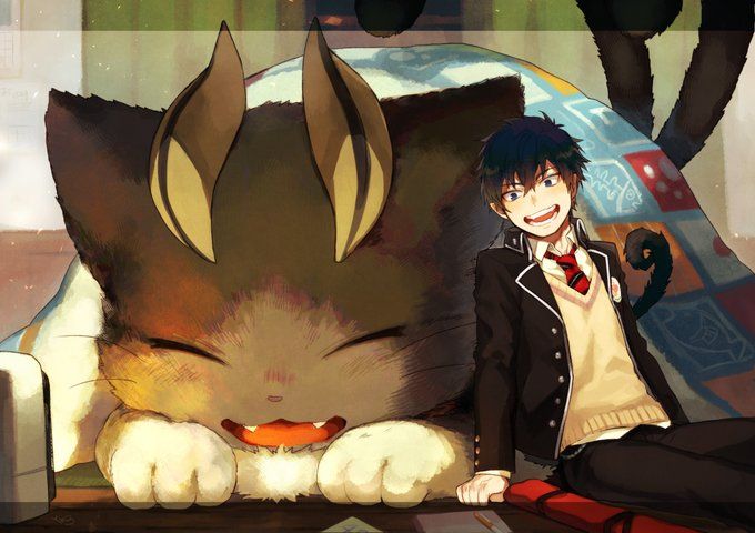 Kuro Rin Blue Exorcist Rin Blue Exorcist Anime Ao No Exorcist