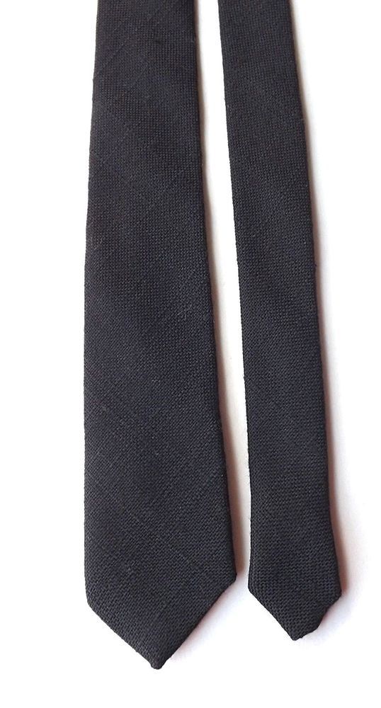 1980/'s Mods Skinny Neck-Tie White